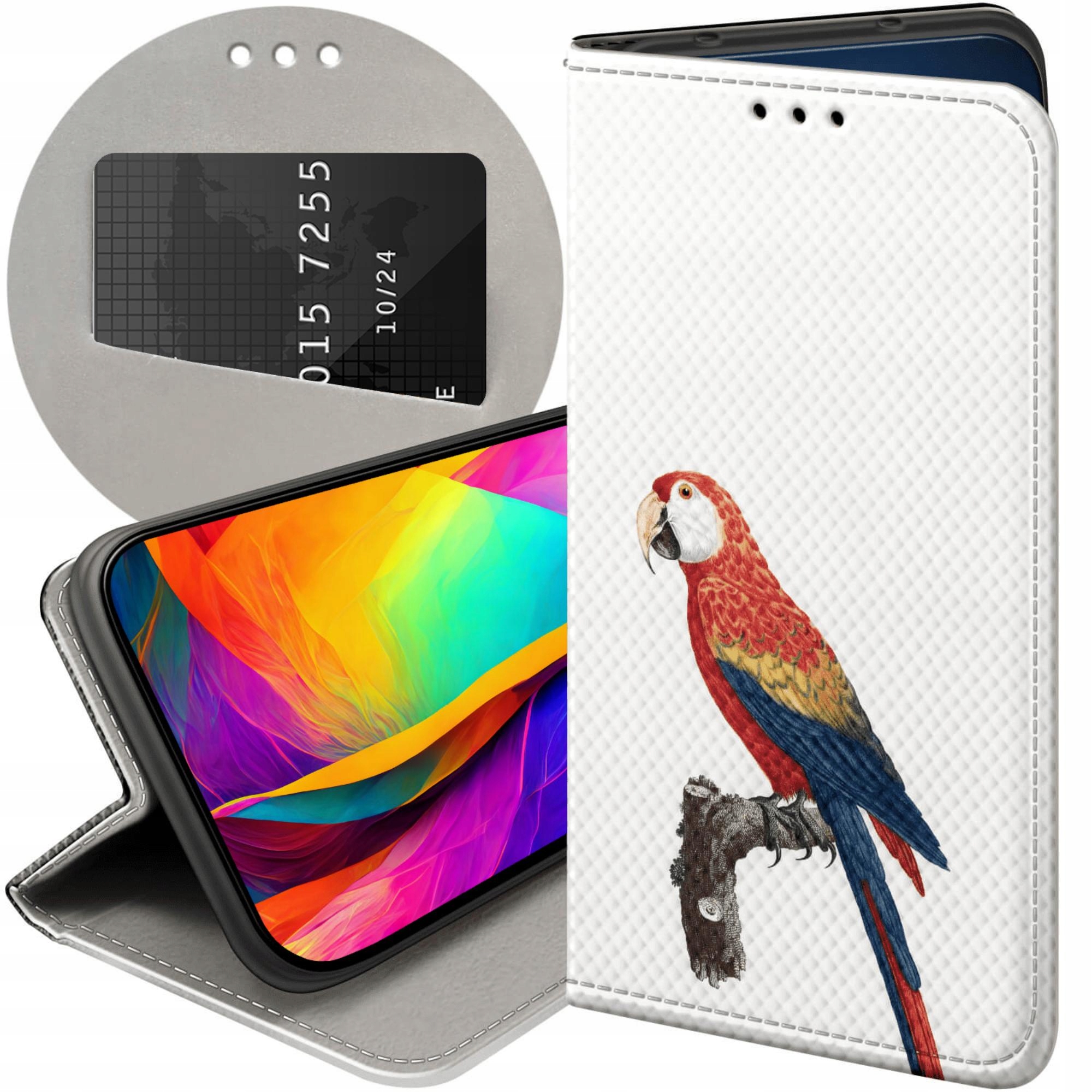Etui Do Xiaomi Redmi Note 12 Pro Plus Ptaki Ptak Papuga Koliber Case