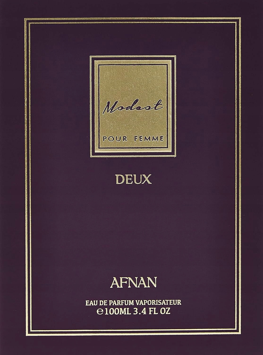 Afnan Modest Deux Edp Objem: 100 ML Pro Ženy