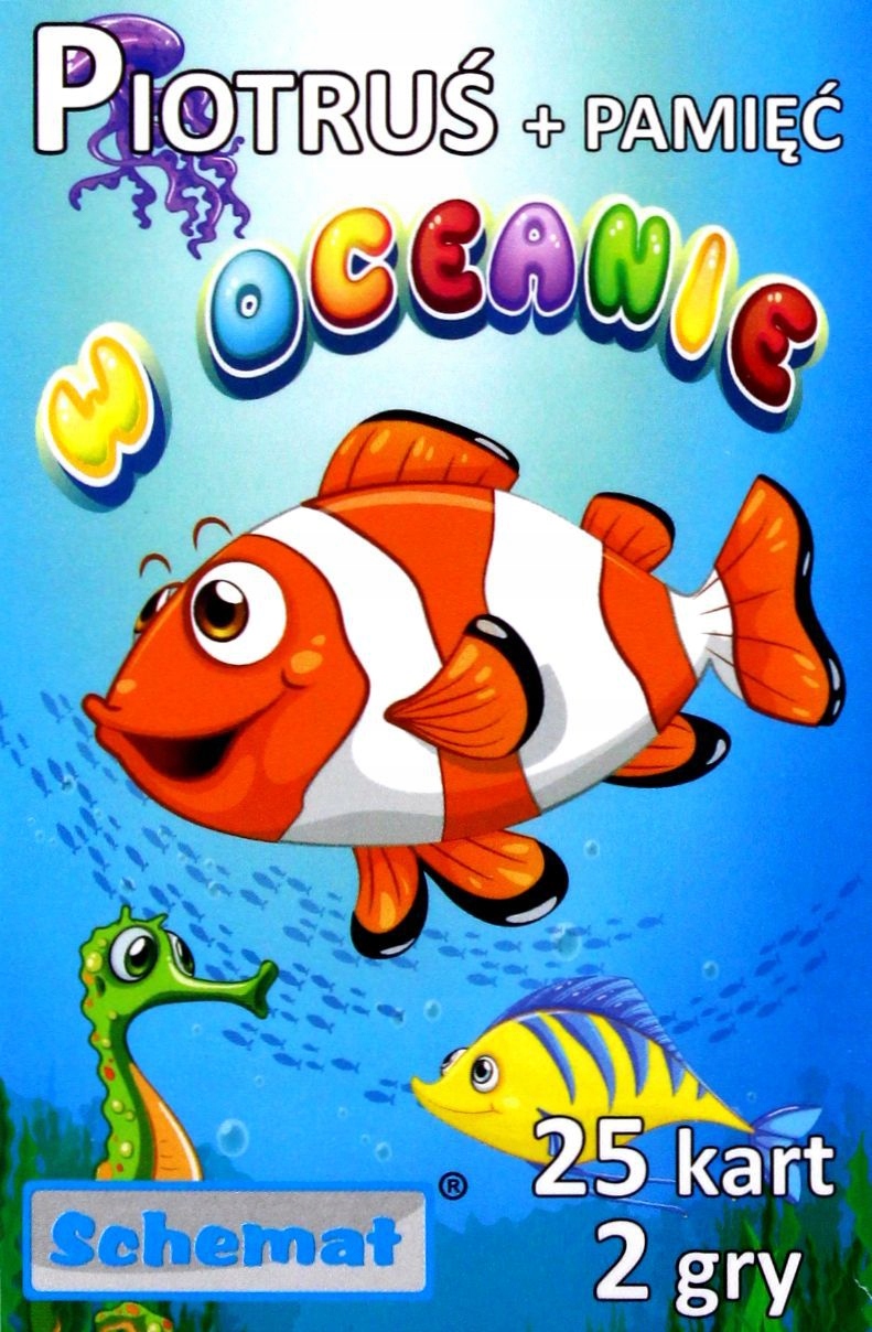 PIOTRUŚ W OCEANIE (KARTY)