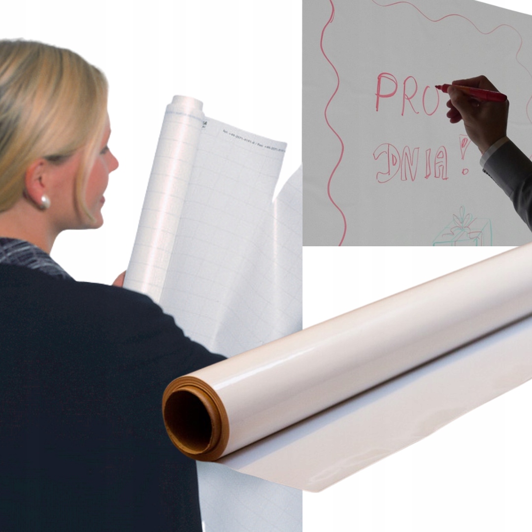 Folia tablica Flipchart EasyFlip - rolka 20m x25