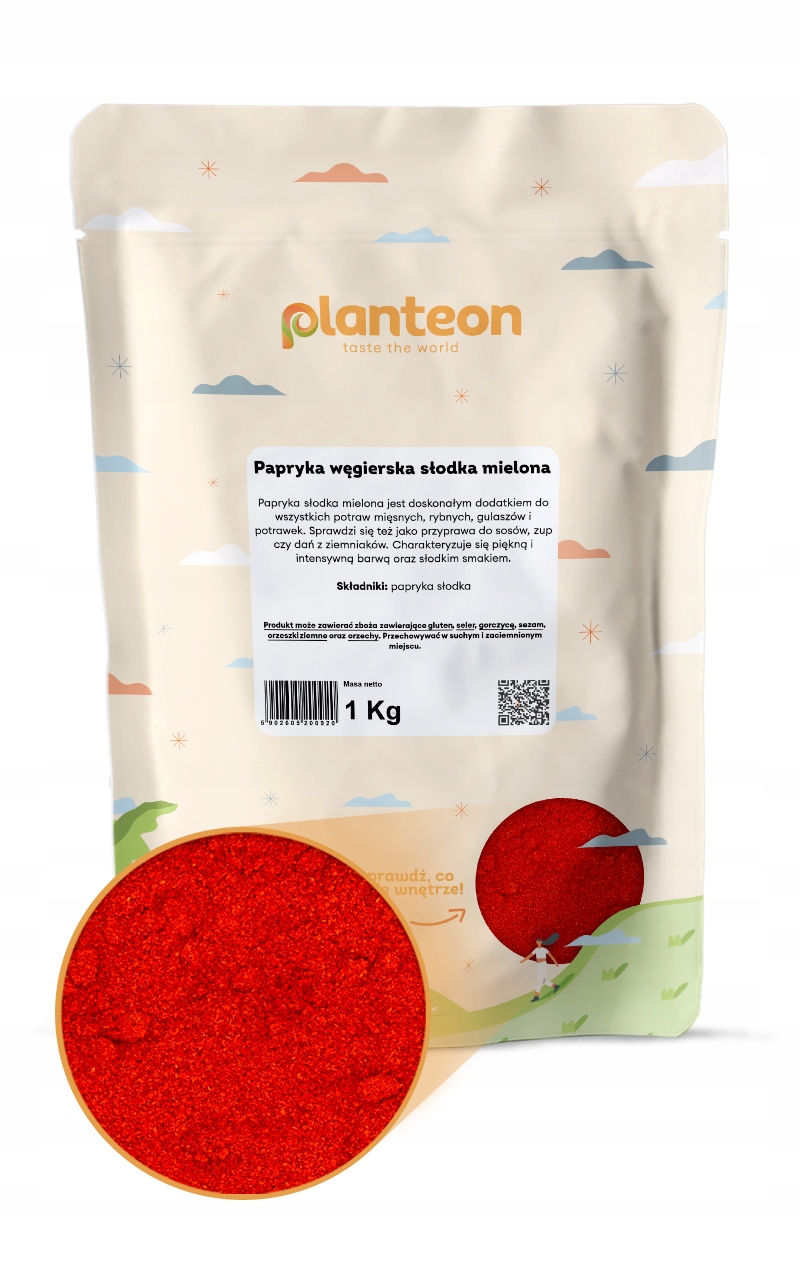 Maďarská paprika sladká mletá 1 kg