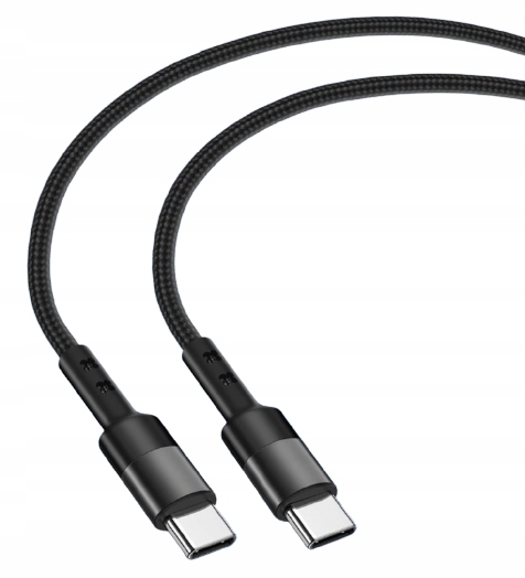 

Kabel Usb typ-C do typ-C 5A 100 W Qc 3.0 Pd 2m