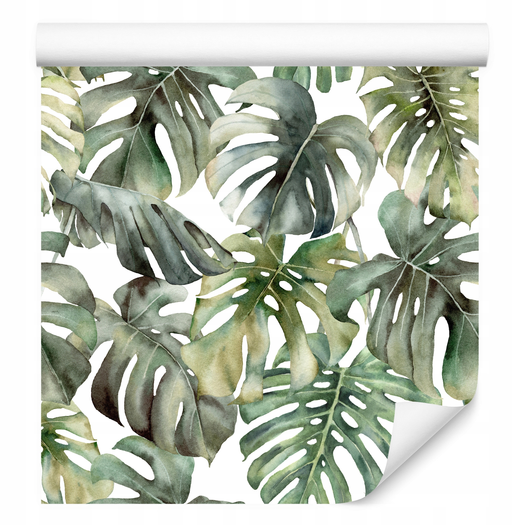 Dekorativní tapeta Akvarijní Listy Exotická abstrakce Rostliny