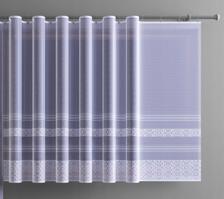 Mg Záclona 762/26 Bílá 430x170 cm Hotová S Páskou K