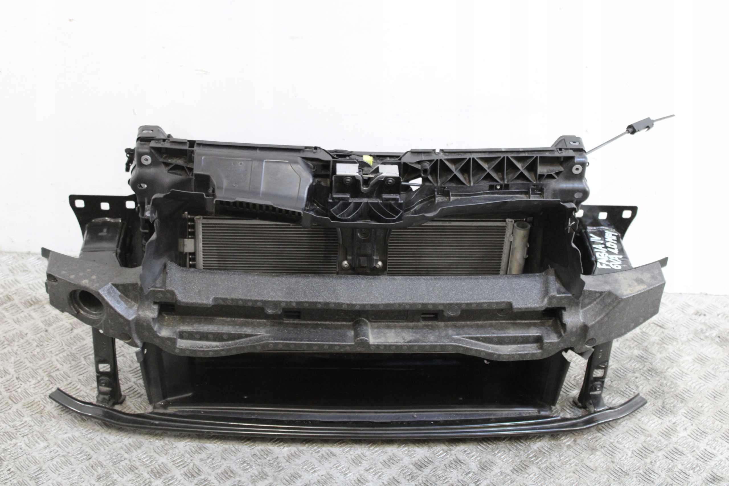 support panel for radiators front radiator pillar SKODA FABIA IV 4 6VA 1.0 MPI