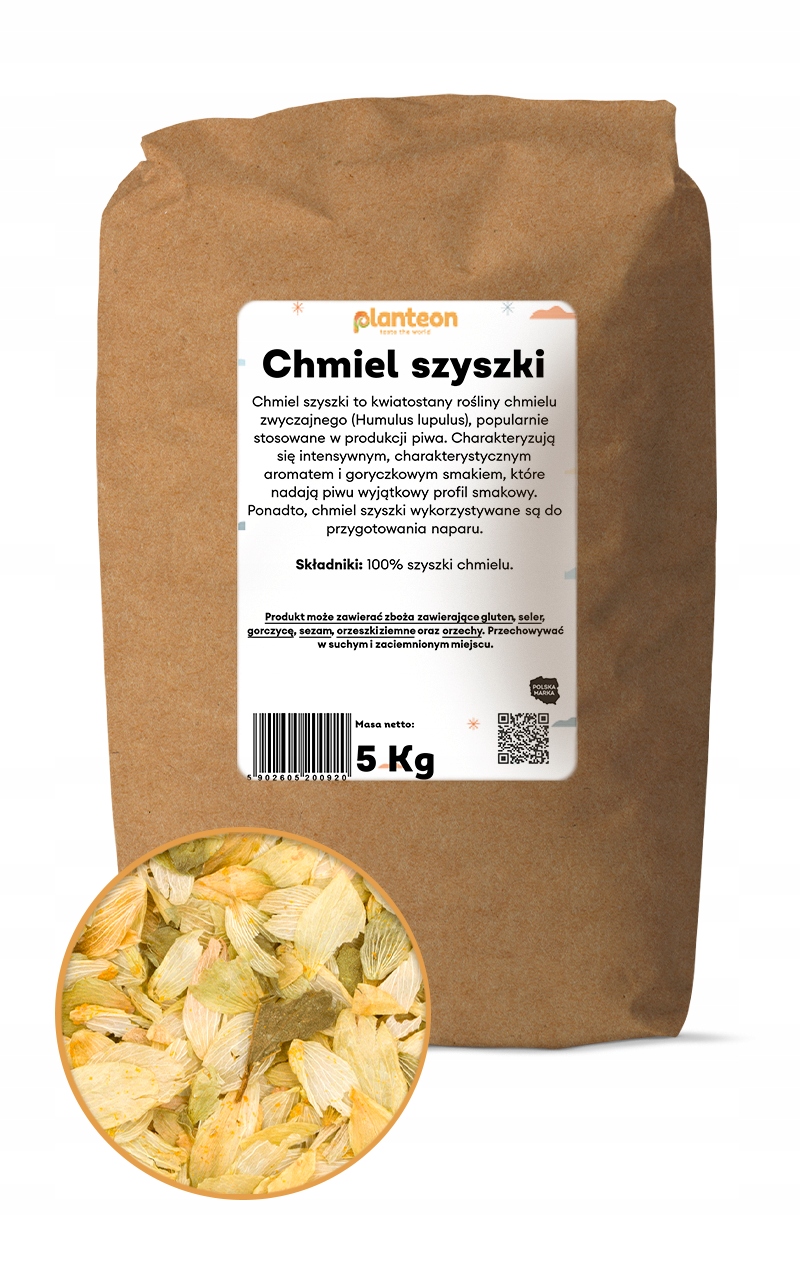 Chmel šišky 5 kg