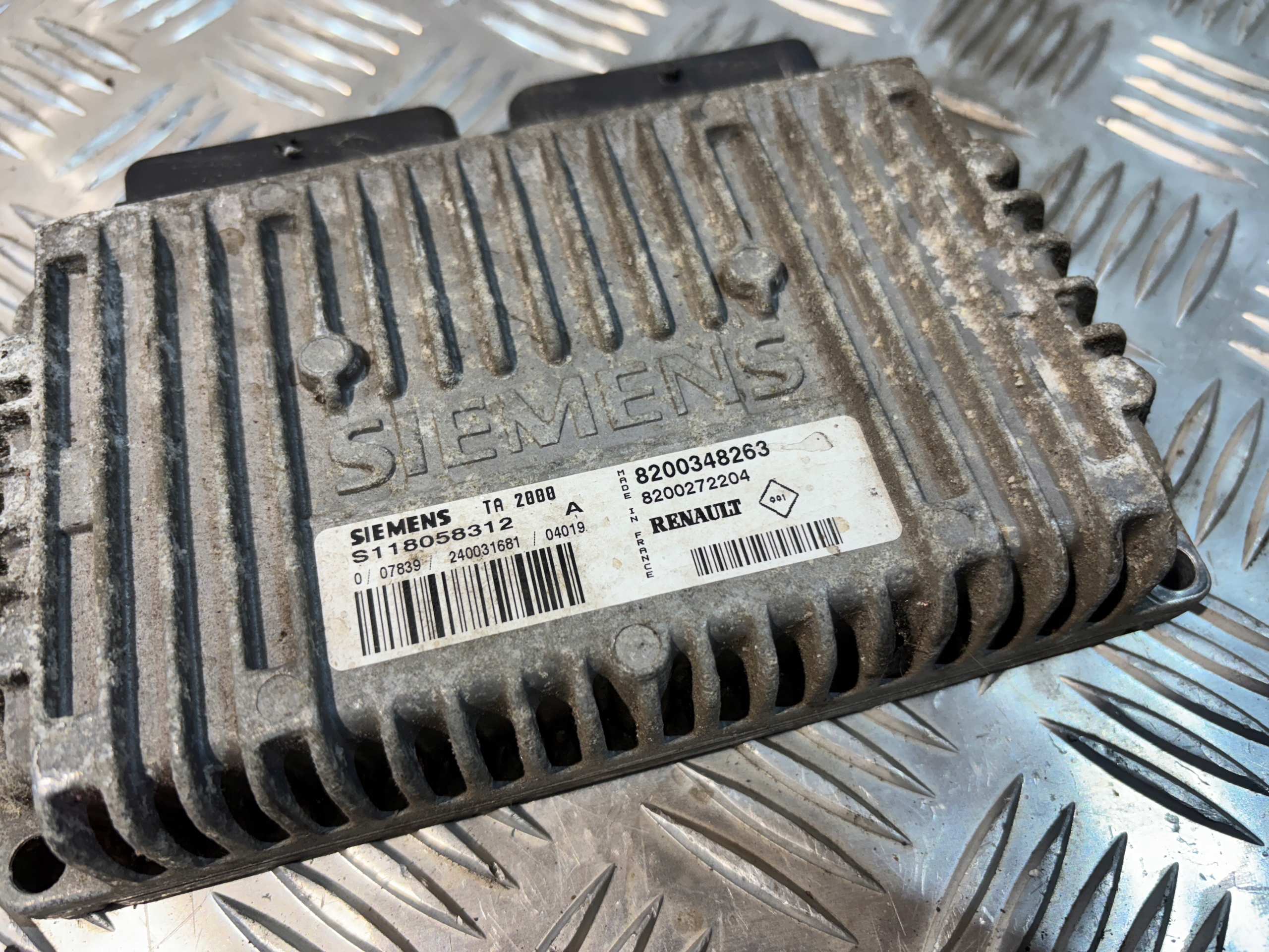 control unit Renault Scenic II 2 8200348263 S118058312 A