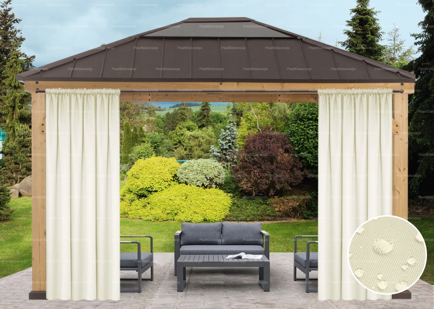 ZASŁONY TARASOWE 155X200 NA TARAS BALKON PERGOLE Producent inna