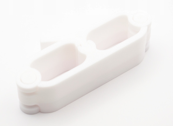 Klips, zapinka do kabla 52mm White 2 szt.