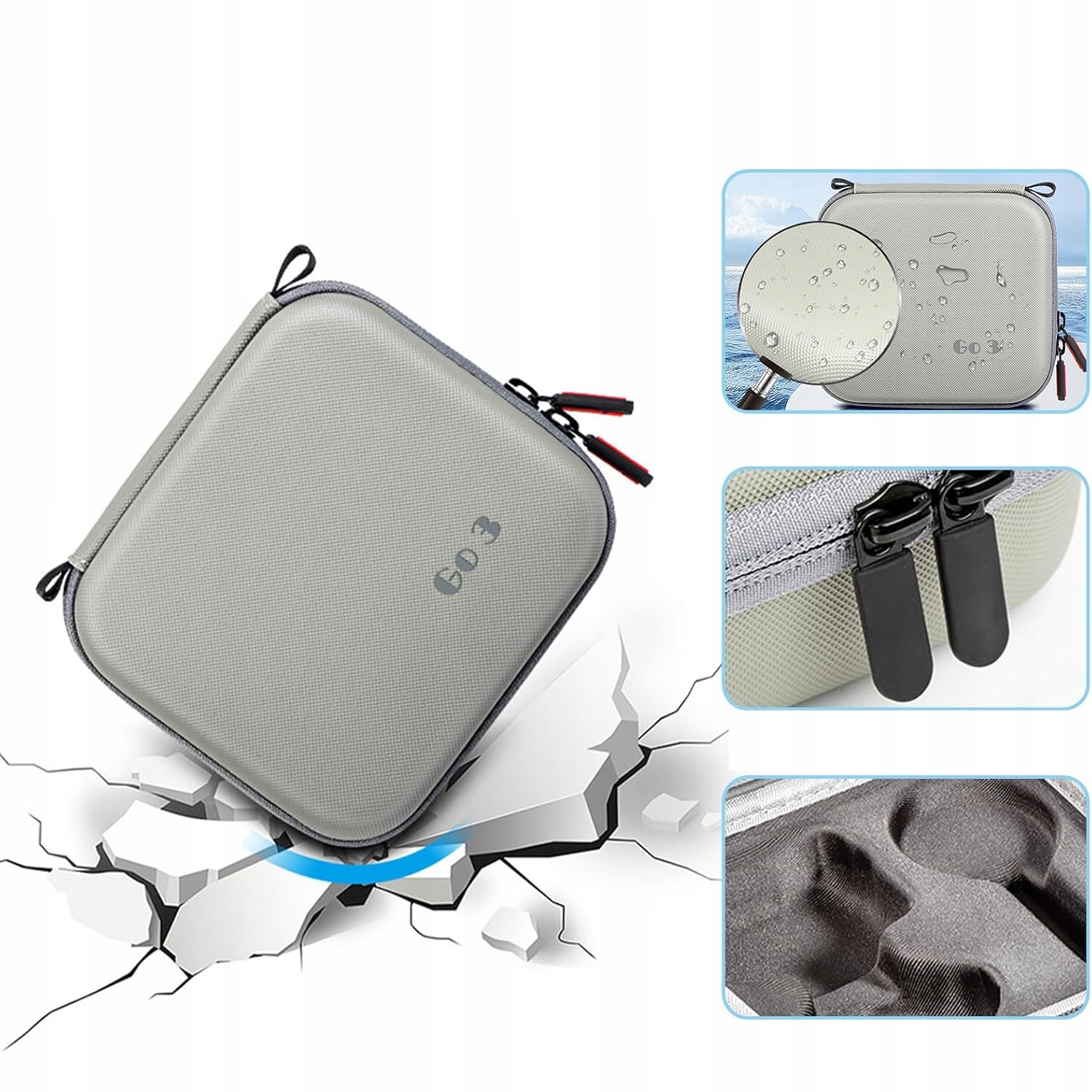 Walizka Etui Futerał Pokrowiec do Insta360 GO 3/3S Stan opakowania oryginalne