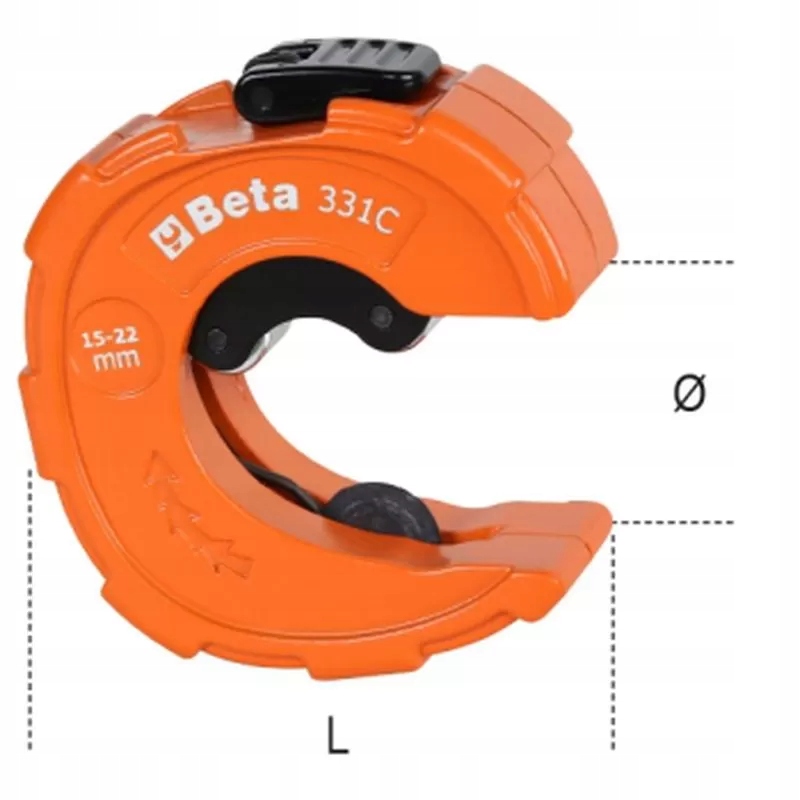 Obcinak krążkowy do rur z miedzi i lekkich stopów do pracy w trudno dostępn Marka Beta