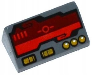 

Lego 85984pb077 Skos 1x2 Panel Ekran Dbg Nowy (1g)