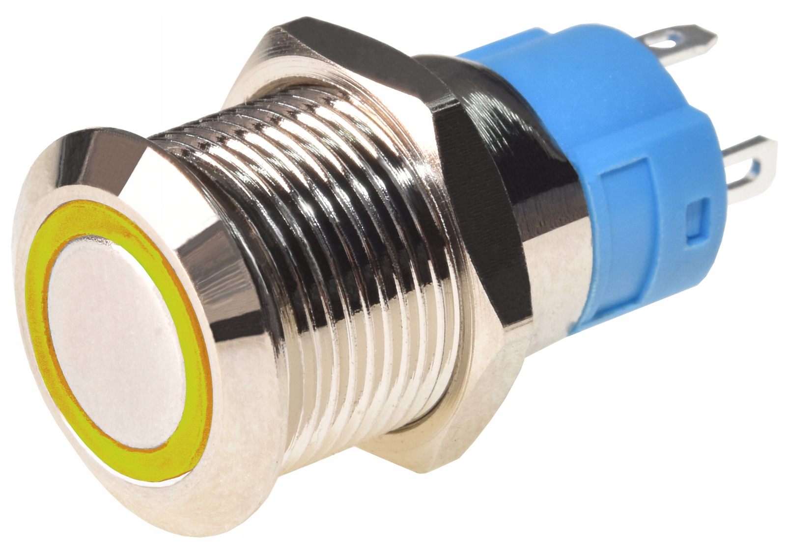 

Przełącznik zatrzaskowy Ring 12mm żółty 12-24V