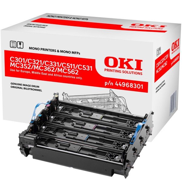 Oki originál válcová jednotka 44968301 pro C301/ C321/ C511/ C531/ MC562/ 3