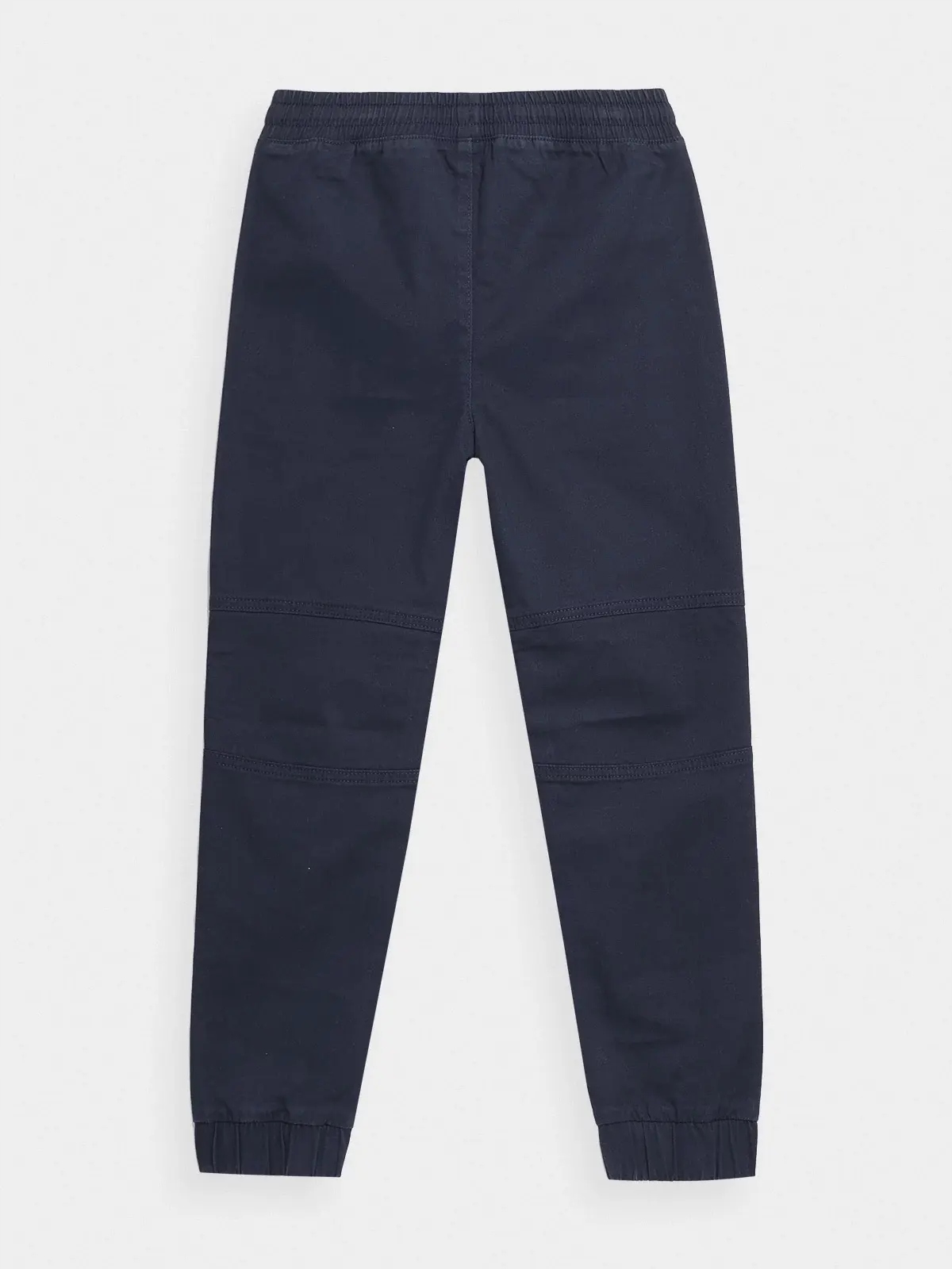 SPODNIE CHŁOPIĘCE 4F JUNIOR JOGGERY BAWEŁNA AW23M412 Kolor niebieski