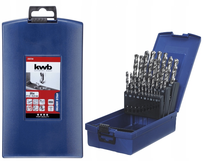 Einhell Sada Vrtáků 25 Ks 1-13 MM 49205720 Vrtáků Kwb