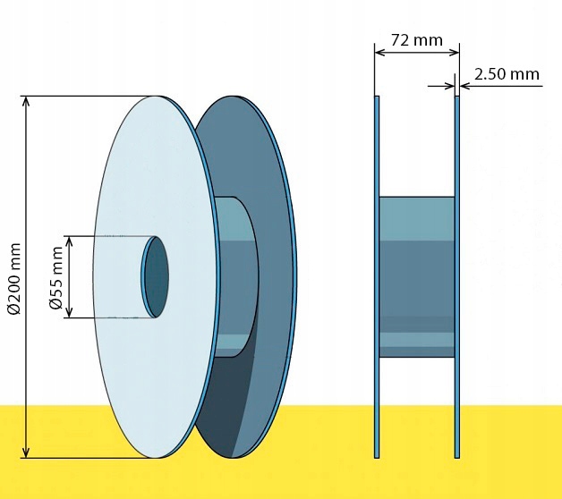 FILAMENT PLA Plexiwire 1,75 mm Różowy 900g/300m EAN (GTIN) 0731716460658