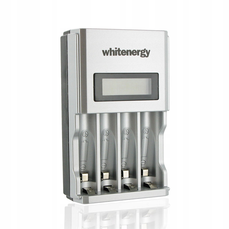 Nabíječka pro baterie Whitenergy 4xAA/AAA 230V 4xAA 2800mAh Ni-Mh LCD