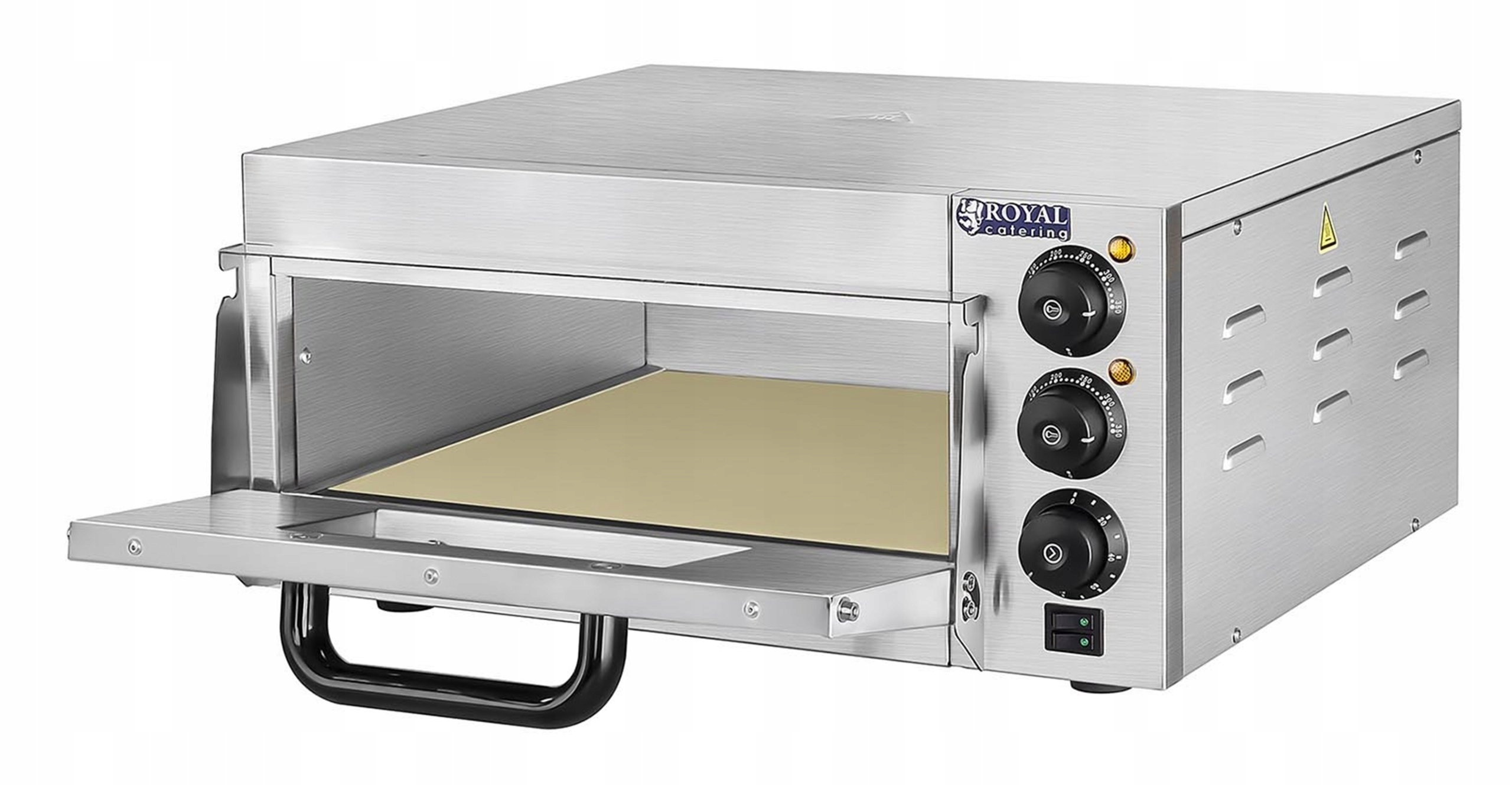 Kamna na pizzu Royal Catering RCPO-2000-1PE 2000 W 56,5 cm x 27 cm