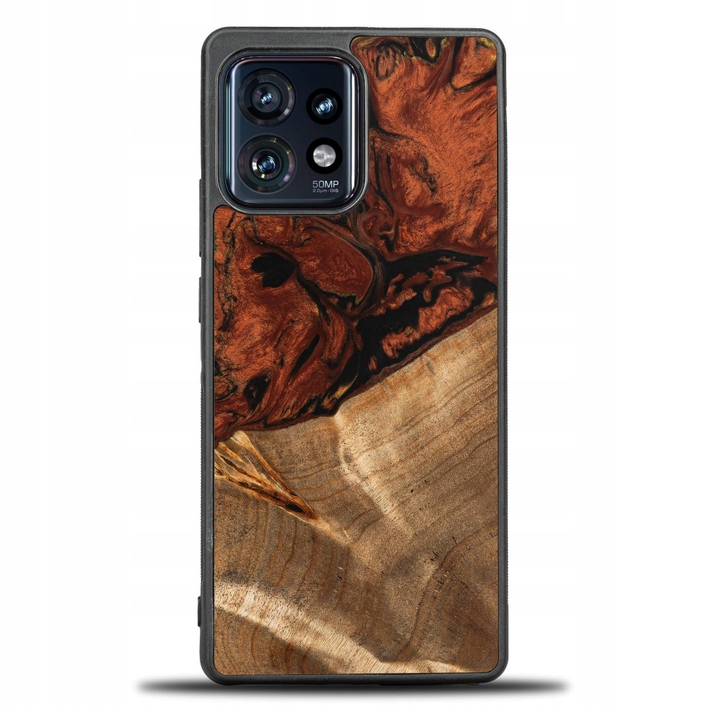 Pouzdro Bewood Unique – Motorola Edge 40 Pro – 4 živly – Oheň