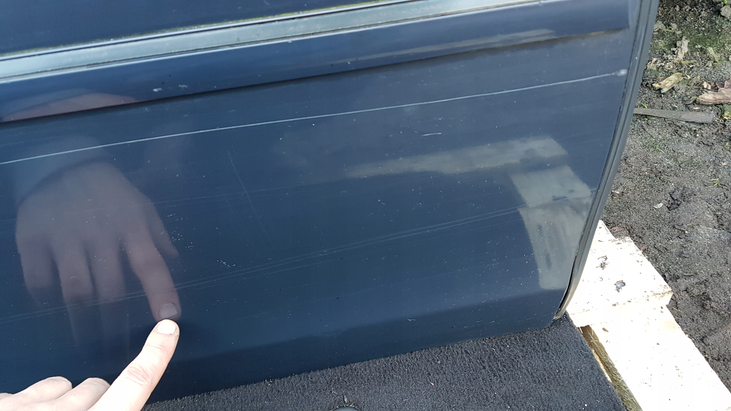 LANCIA THESIS tür rechts heck 469/A ( blech nackte)