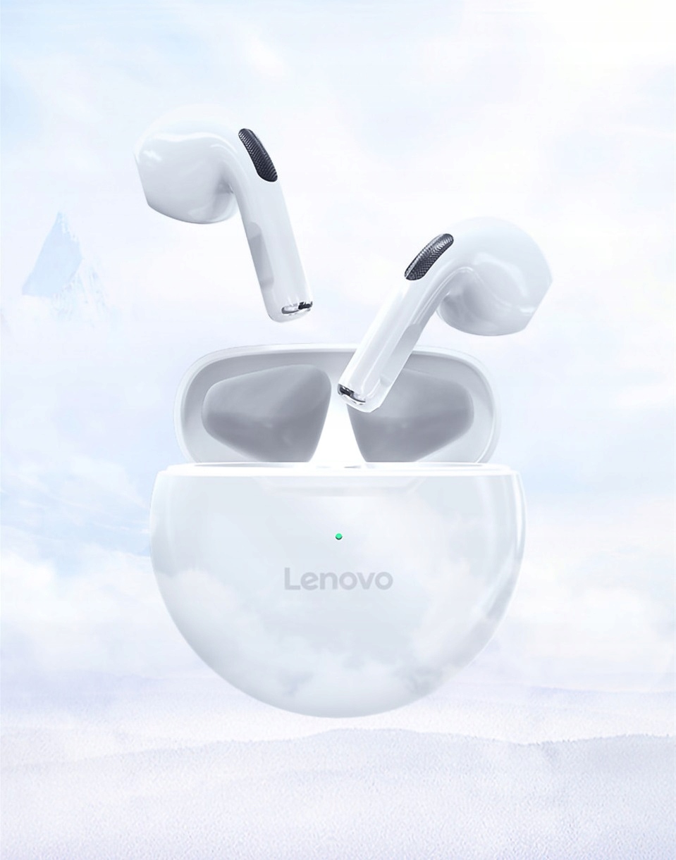 SŁUCHAWKI BEZPRZEWODOWE DOUSZNE BLUETOOTH Z MIKROFONEM SPORTOWE DO TELEFONU Kolor dominujący biały