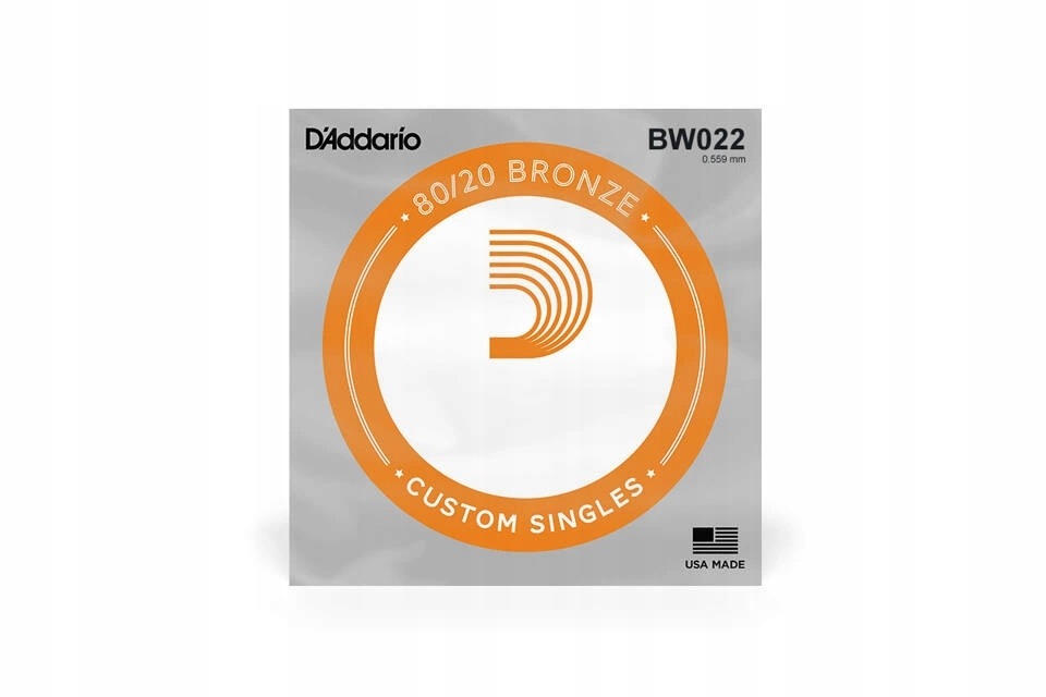 D'Addario BW022 struna pojedyncza .022 Ak G-3