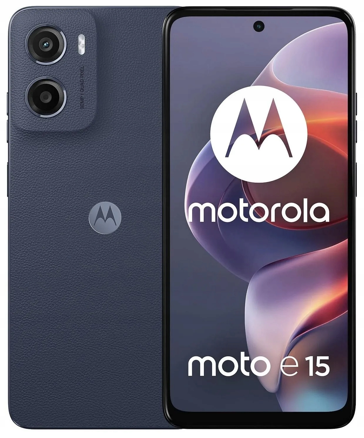 Smartfon Motorola moto e15 2/64GB 6.6” Denim Blue Usb-c 5200 mAh