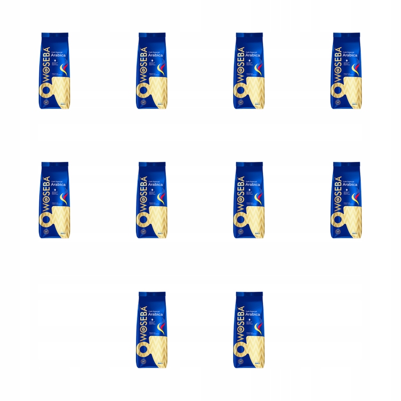 Woseba Arabica Kawa palona ziarnista 500g X10