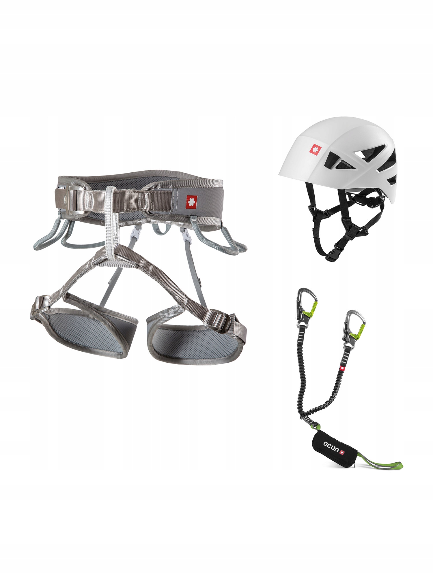 Via Ferrata Twist Shard Set, M-XL, GreySilver/Grey