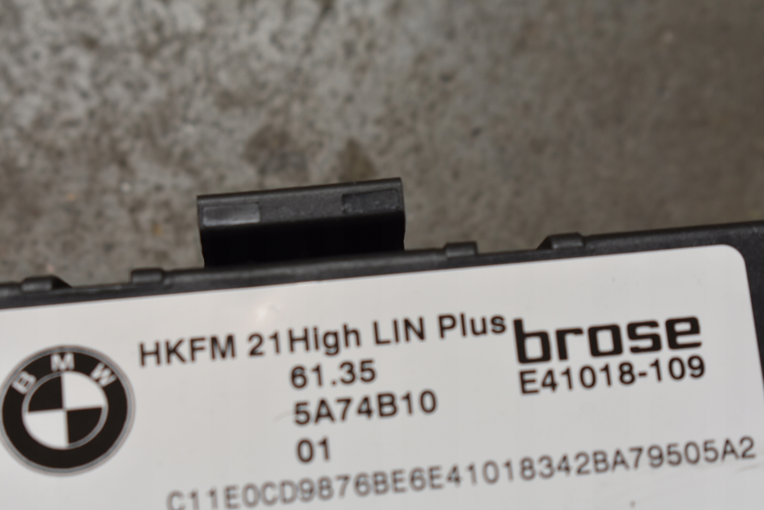 IDEALNY module bonnet boot BMW G05 1