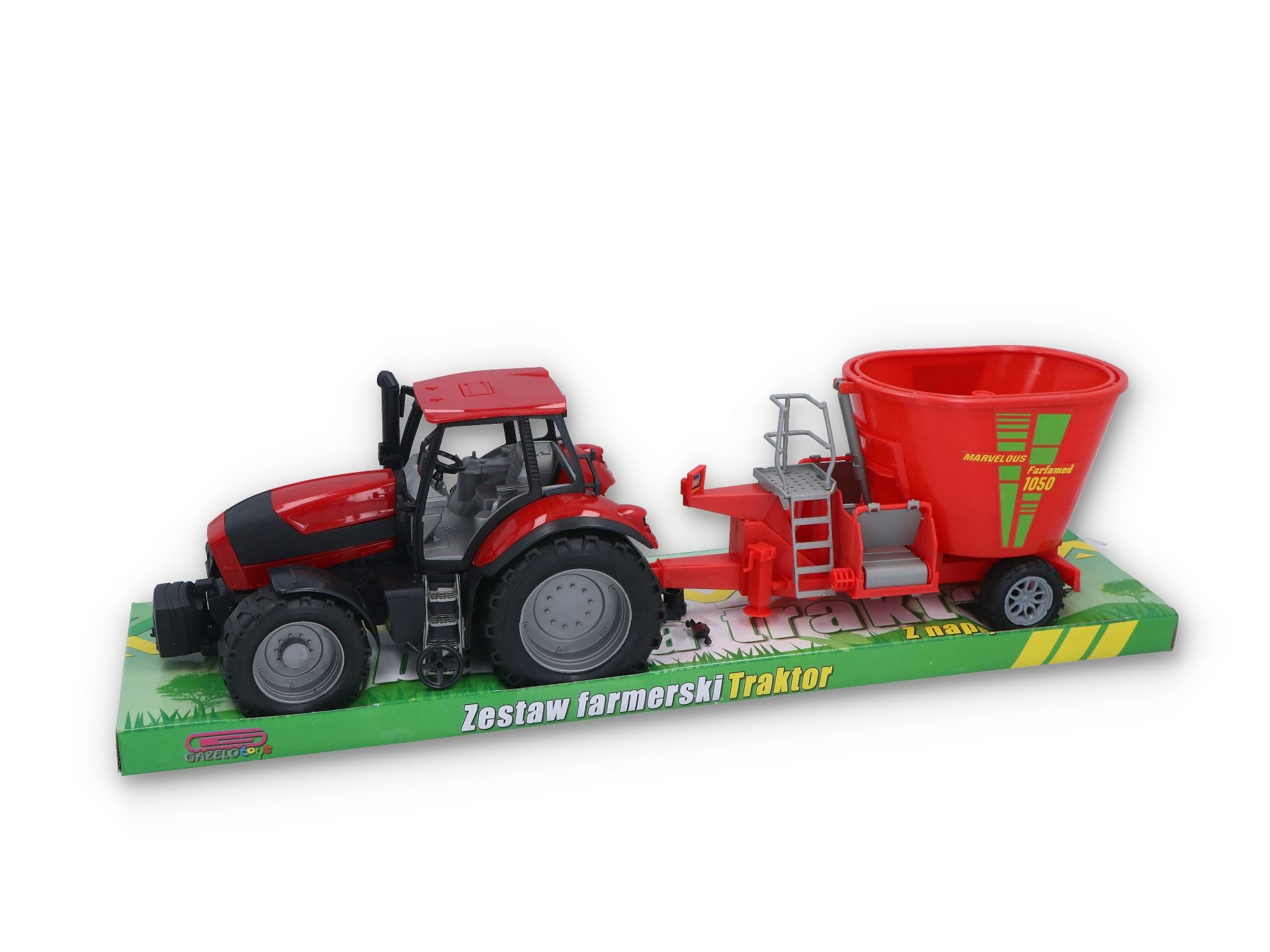 TRAKTOR Z MASZYNĄ 17T Model traktor