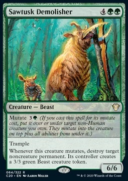 Sawtusk Demolisher Magic
