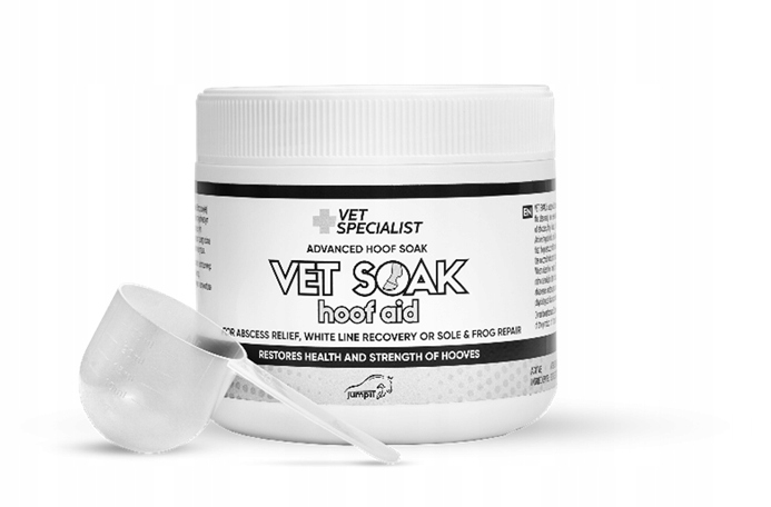 Jump It, hoof aid Vet Soak, preparat do pielęgnacji kopyt, 400g