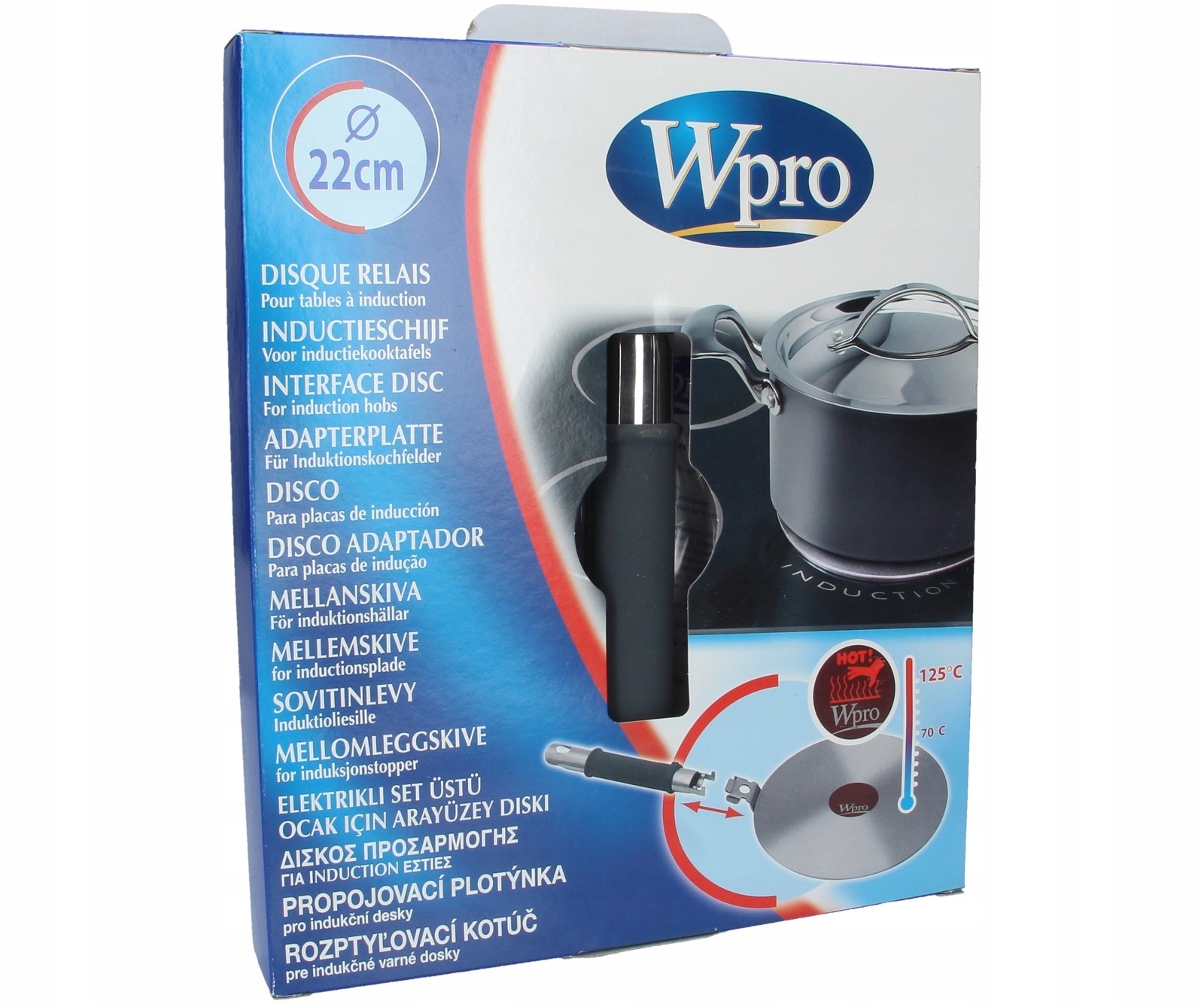

Podkładka pod garnki Na Indukcję 22cm Whirlpool