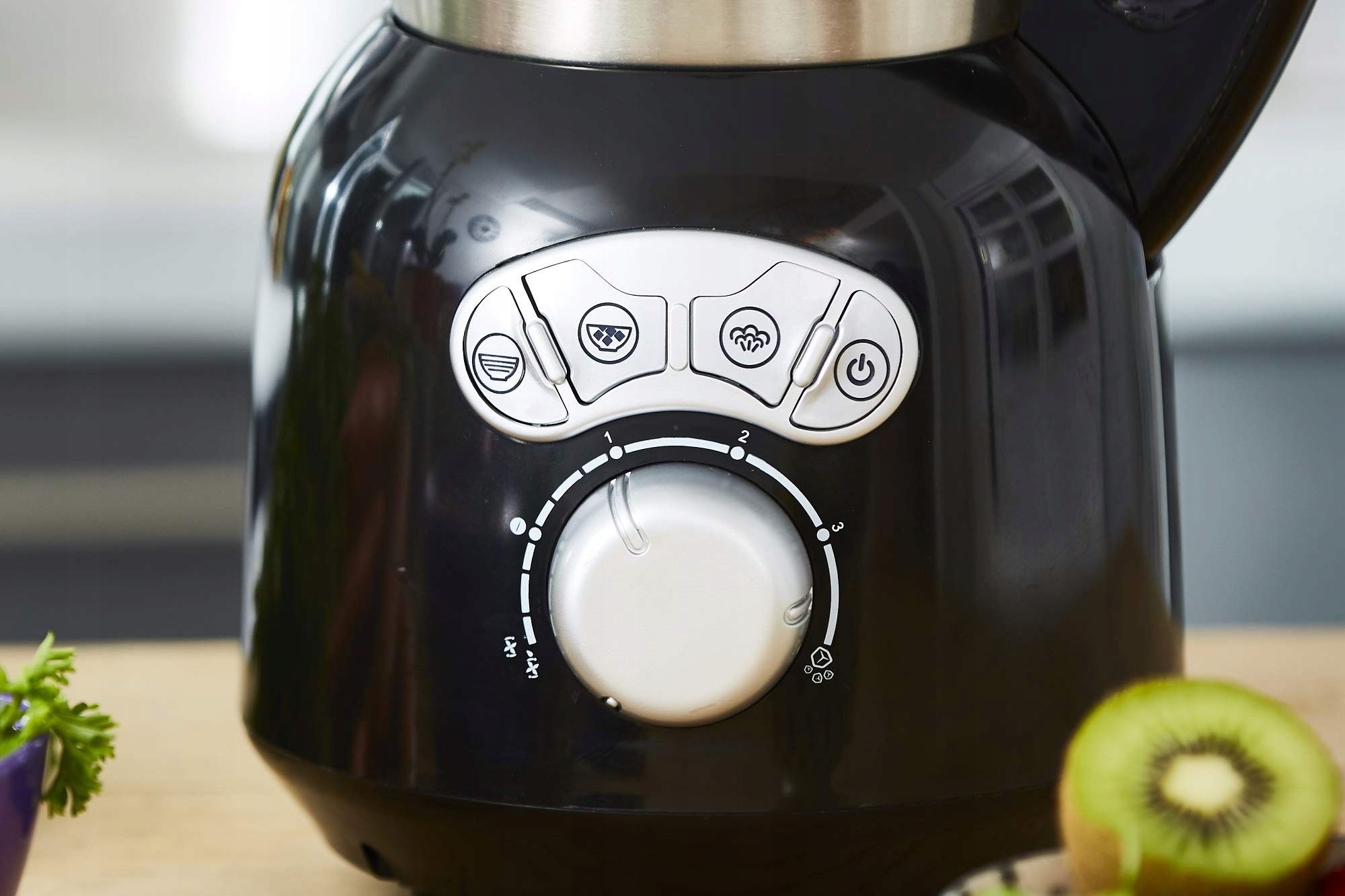 SENYA Blender Zup Smoothie Gotowanie Na Parze 1400W 1,5L Czarny — miniatura 5