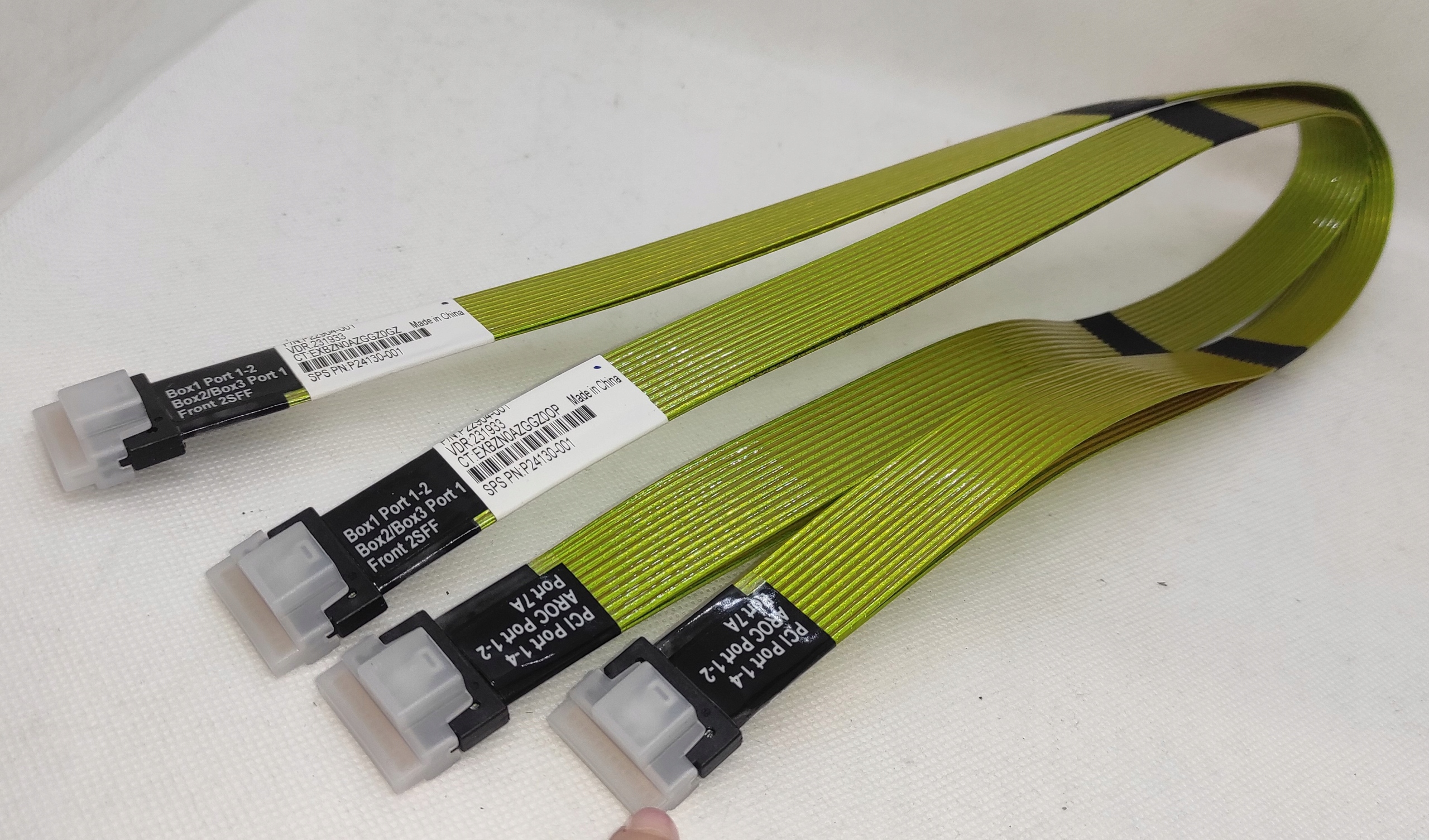 Kabel serwerowy SAS NVMe 70cm HP ProLiant DL380 DL385 Gen10 Plus NOWY