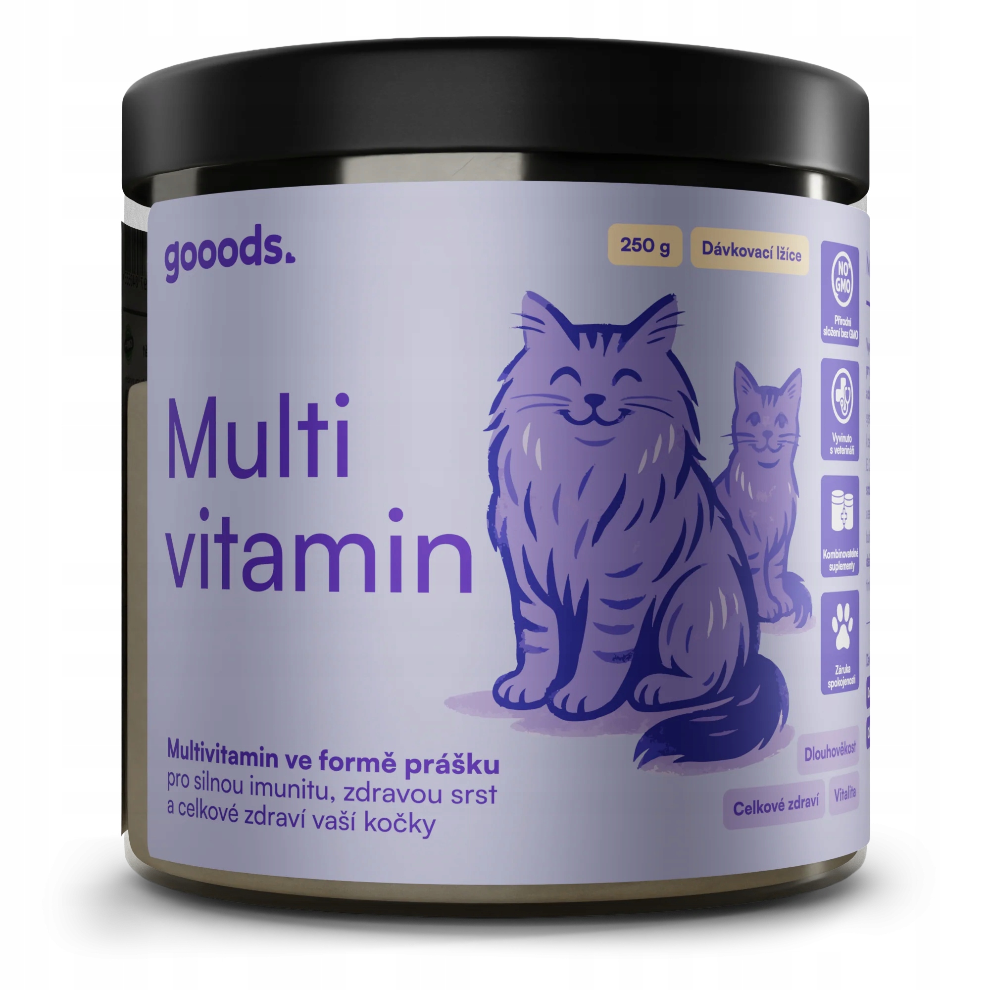Levně Gooods. Multivitamin pro kočky 250g prášek
