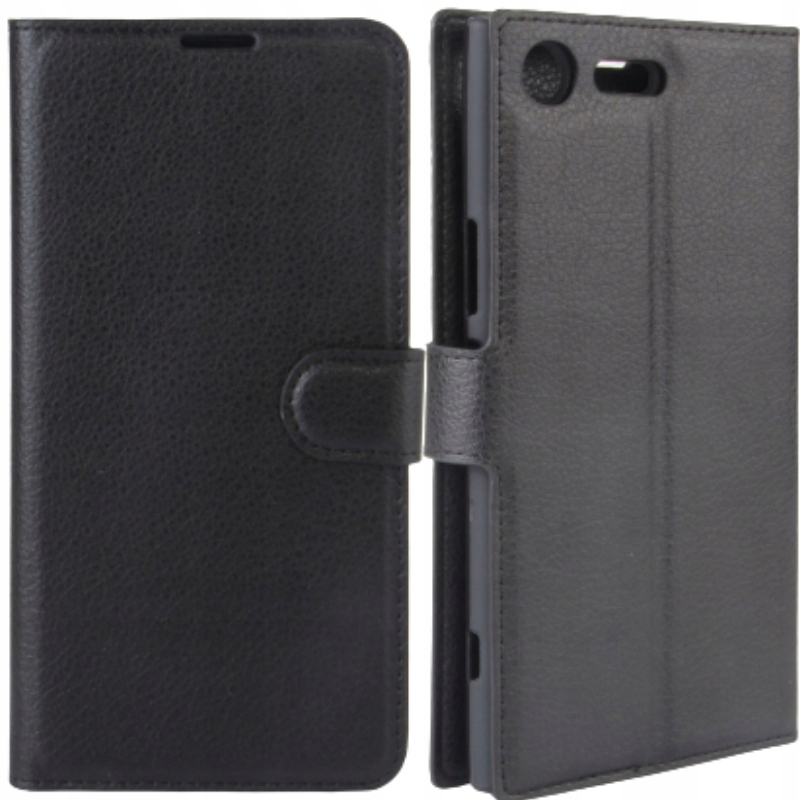 

Litchi Etui Skórzane Portfel Do Xperia Xz Premium