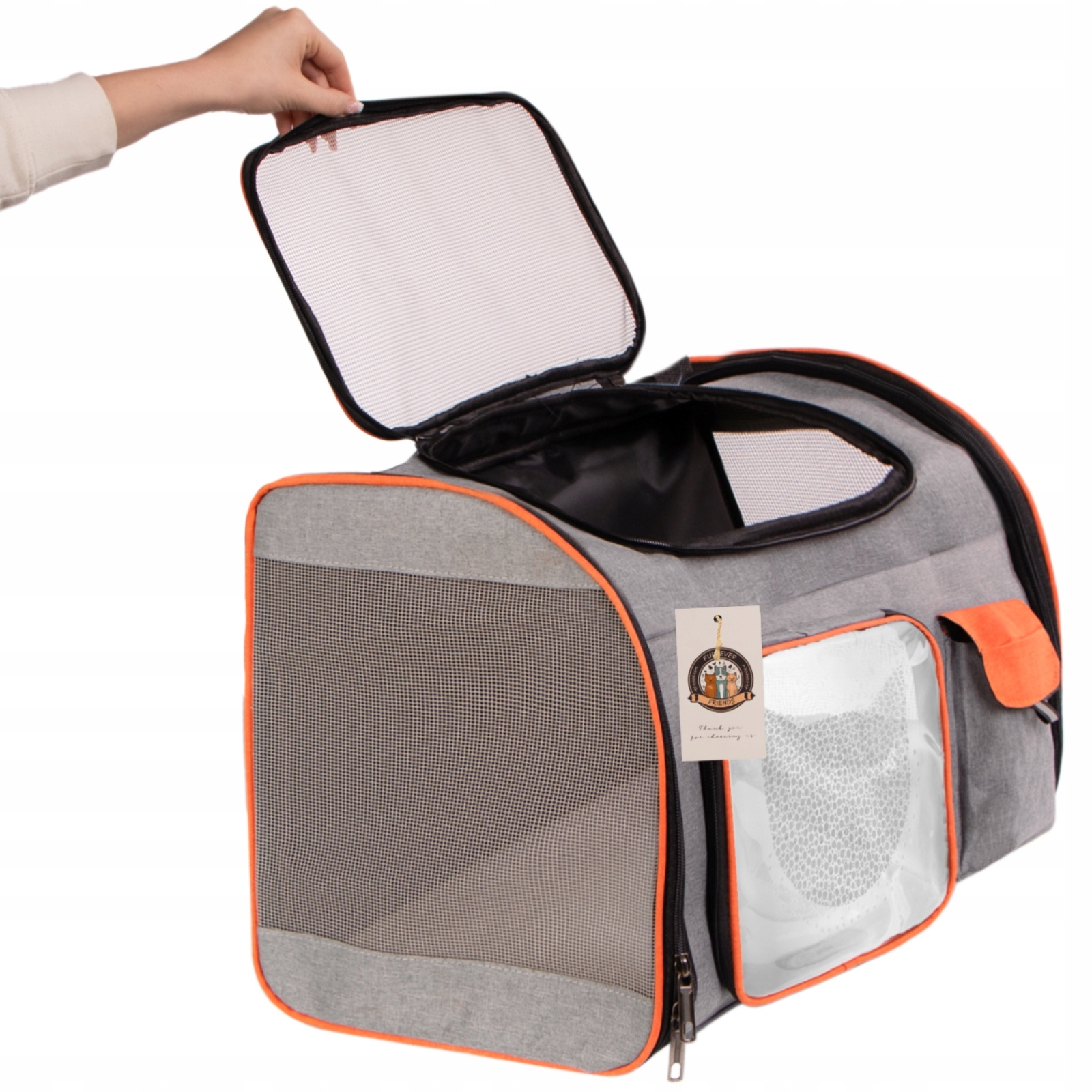 Levně Batoh, Taška Pro Psa A Kočku, Silná, Pohodlná, S Okénkem A Ventilací