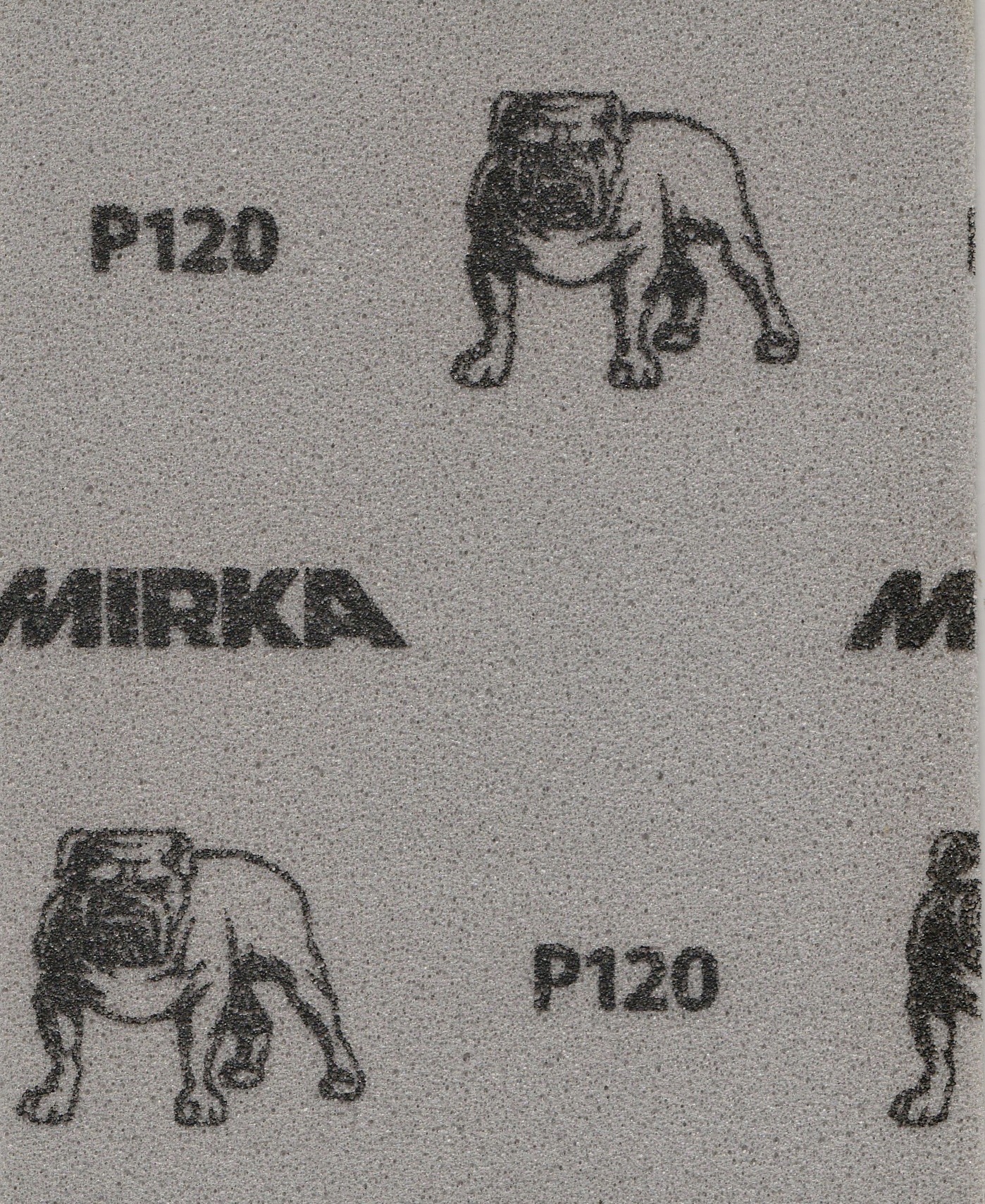М'яка шліфувальна губка 115x140 mm P 120 MIRKA