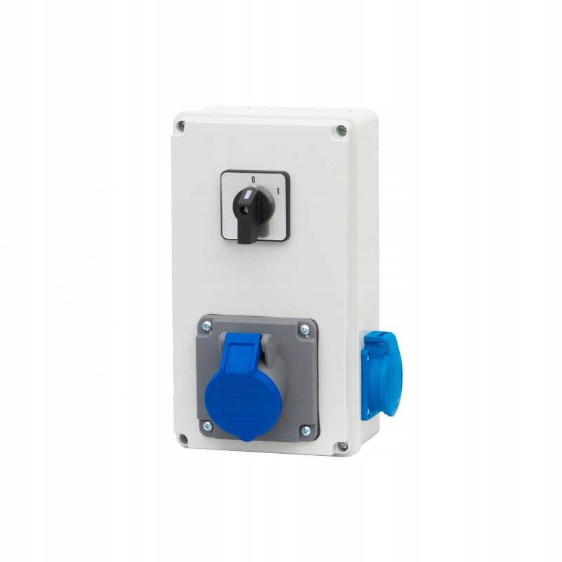 Rozvaděč Bico – zásuvky 32A/3P, 230V, 0/1(25A) F3.0801