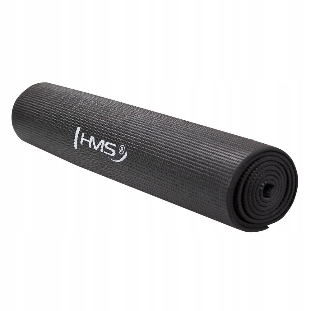Mata 6MM Do Fitness Jogi Pilates One Fitness YM02 Czarna
