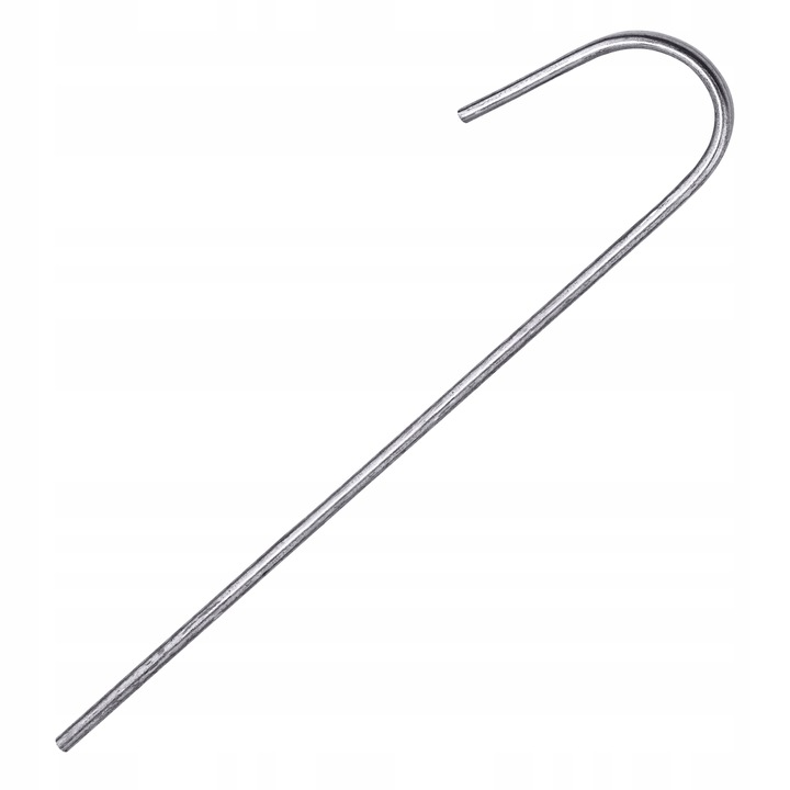 METALOWE SZPILKI KOŁKI KOTWY STALOWE DO MOCOWANIA AGROWŁÓKNINY AGROTKANINY Długość (dłuższy bok) 15 cm