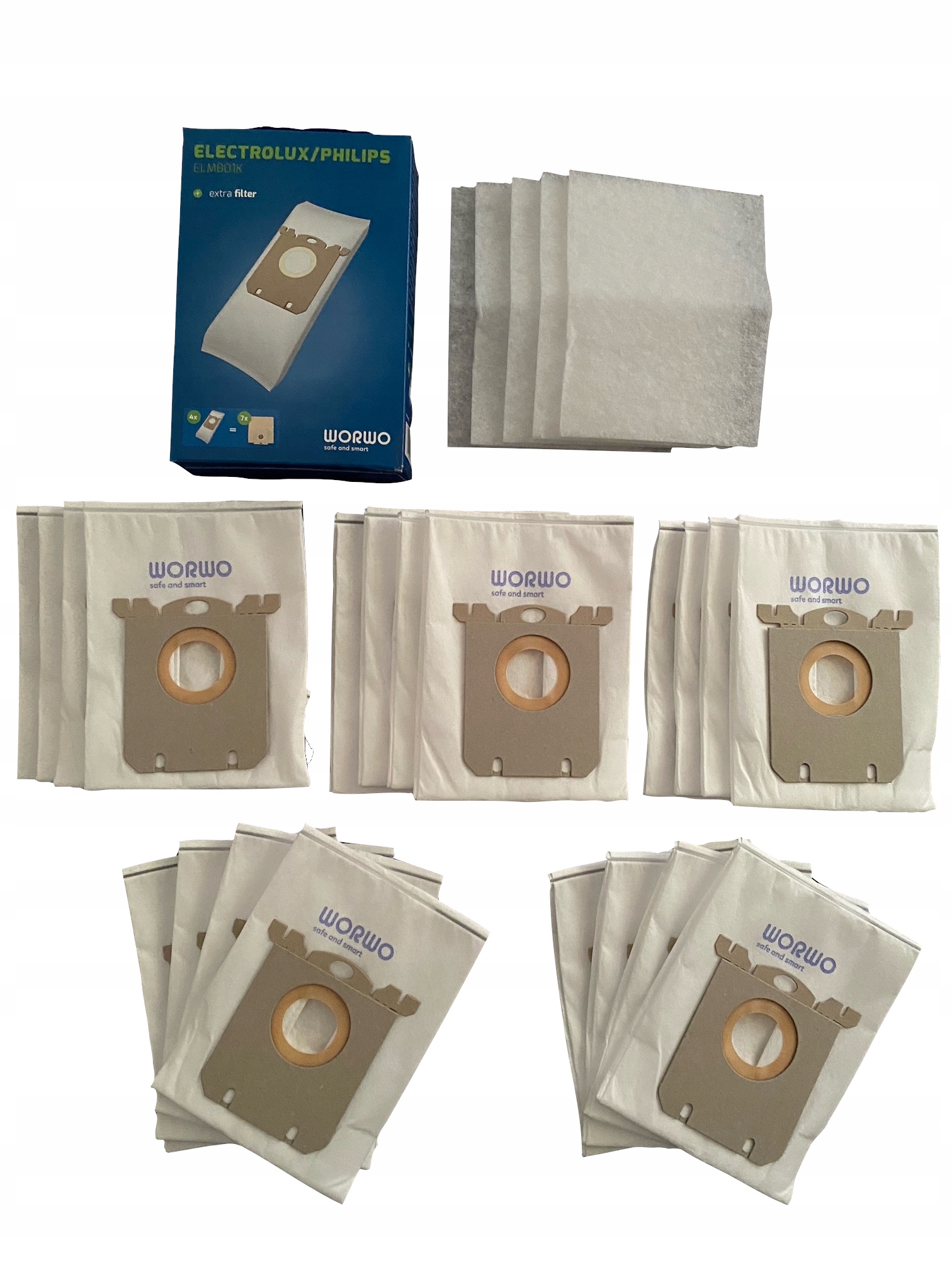 

Worki Do Odkurzacza Philips Easy Go EEG41CB 20SZT