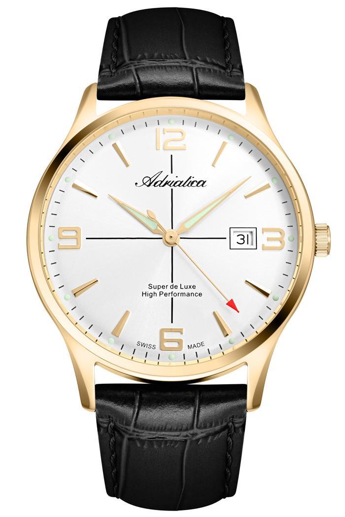 Nové Originální Pánské hodinky Adriatica A8331.1253Q de Luxe klasické
