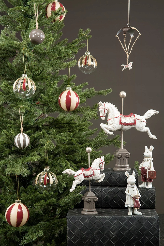 ZAWIESZKA ŚWIĄTECZNA KONIK NA SPADOCHRONIE Kod producenta 100844