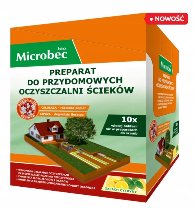 

Microbec Bioaktywator Bakterie Do Oczyszczalni 1,2