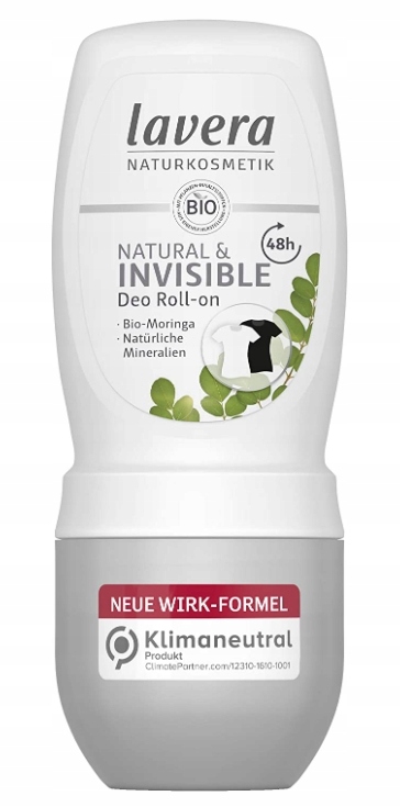 Lavera Invisible Antyperspirant bio-moringą 50ml