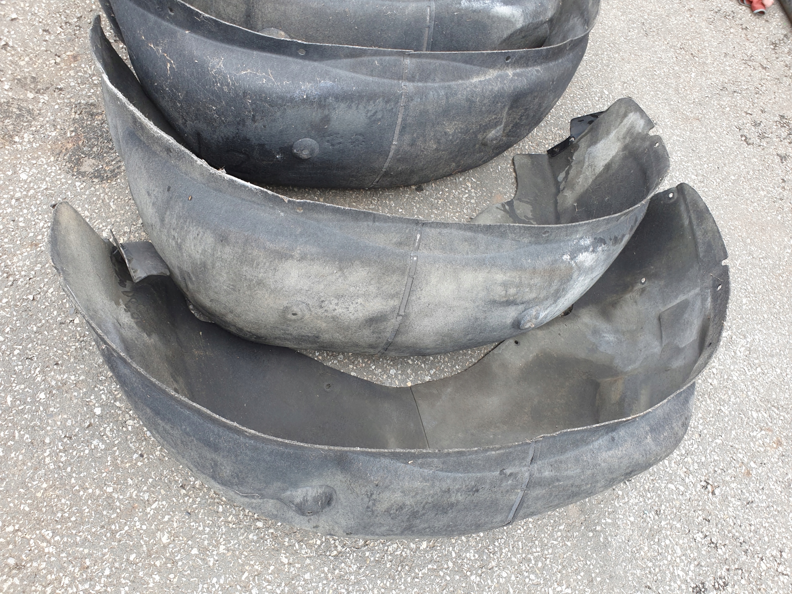 mudguard cover right left rear. BMW X5 E70 OE